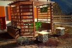 gabbioni per arredo giardino