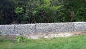 Gabbioni filo 4 mm montabili e riempibili sul posto