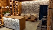 Gabbioni in cantina vinicola