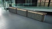 Gabbioni metallici elettrosaldati per stand e fiere