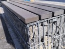 gabbioni per panchine